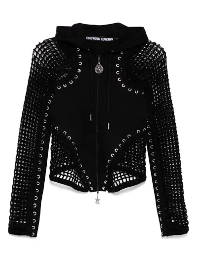 Chopova Lowena Tumble Hoodie In Black