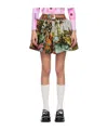 Chopova Lowena Multicolor Valerie Carabiner Miniskirt In Pink