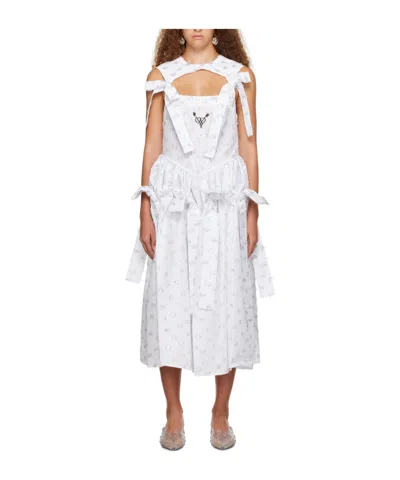 CHOPOVA LOWENA WEDDING CARVE BOW DRESS