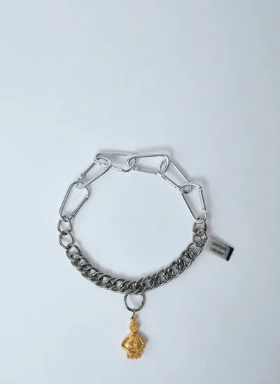 Chopova Lowena Where's My Skirt Chain Necklace In Silver