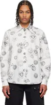 Chopova Lowena White Stamped Shirt In White