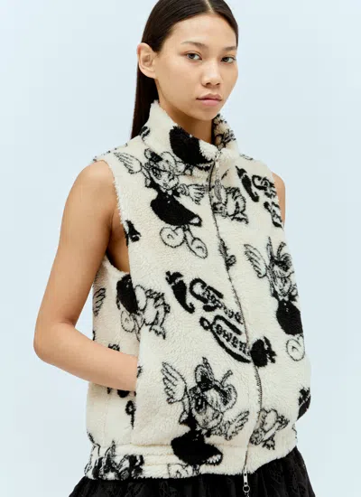 CHOPOVA LOWENA CHOPOVA LOWENA WOMEN CARTOON FLEECE VEST