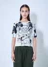 Chopova Lowena Cat Consort Short-sleeved Top In White