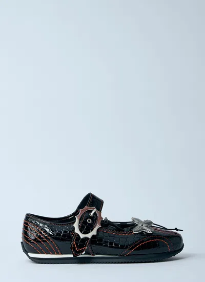 Chopova Lowena Women Marty Mary Jane Shoes In Gray