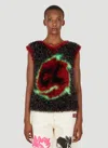 Chopova Lowena Metallic Knitted Vest