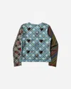 Chopova Lowena Women S Bun Gal Flocked Mesh Longsleeve Top In Multi