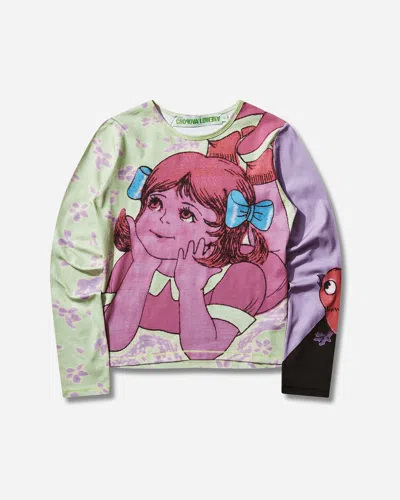 Chopova Lowena Women S Daydream Fitted Jersey Top In Multi