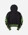Chopova Lowena Women S Neon Cartoon Cardigan Black / Yellow
