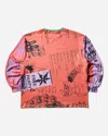 Chopova Lowena Women S Poster Oversized Jersey Top In Orange