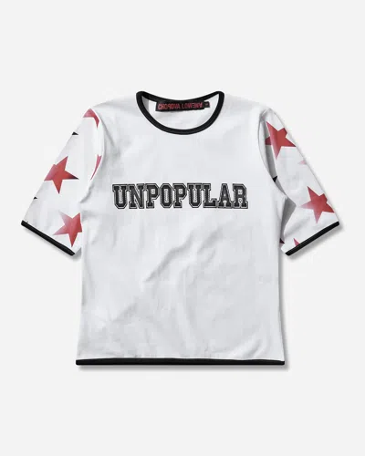 Chopova Lowena Women S Unpopular Fitted Jersey Top White In Multi