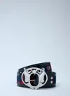 Chopova Lowena Women Tartan Belt In Black