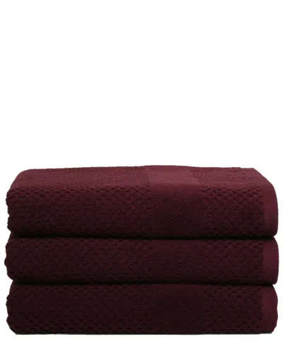 CHORTEX CHORTEX HONEYCOMB 3PC BATH TOWEL