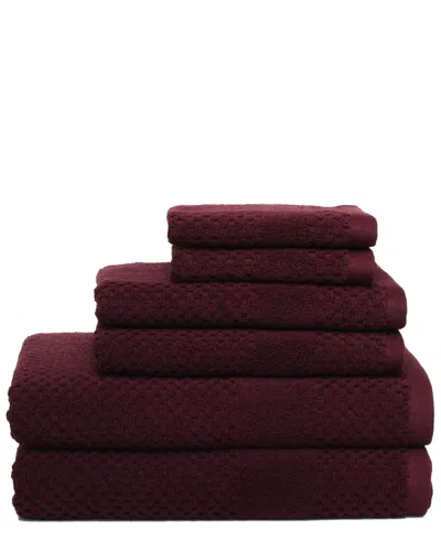 Chortex Honeycomb 6pc Towel Set