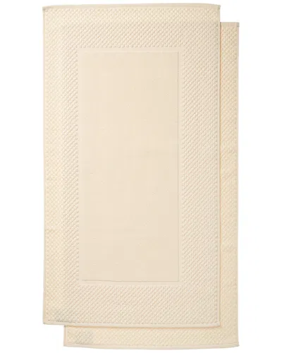 CHORTEX CHORTEX HONEYCOMB SET OF 2 BATH MATS
