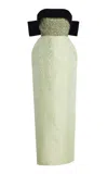Chorus Column Dress In Green
