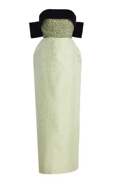 Chorus Column Dress In Green