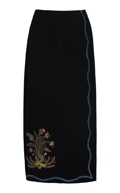 Chorus Rosalind Skirt In Black