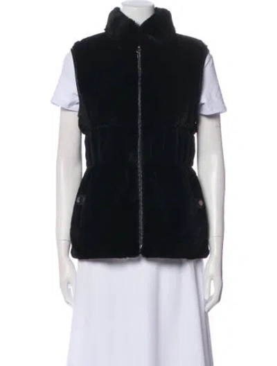 Pre-owned Chosen Couture Collection Fur Jacket In Black