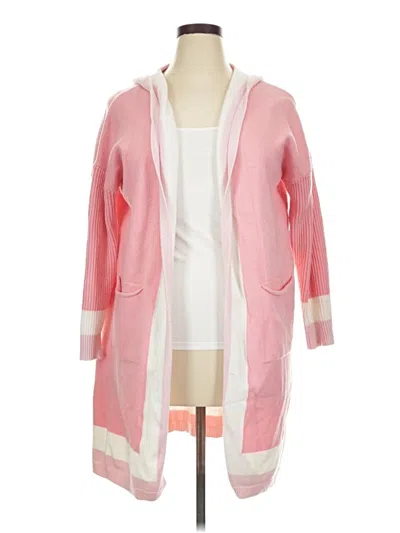 Pre-owned Chouyatou Cardigan Sweater In Pink