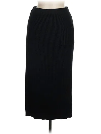 Pre-owned Chouyatou Formal Skirt In Black