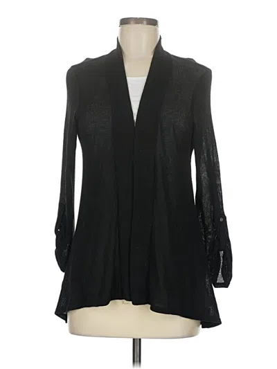 Pre-owned Chris & Carol Cardigan Sweater In Black