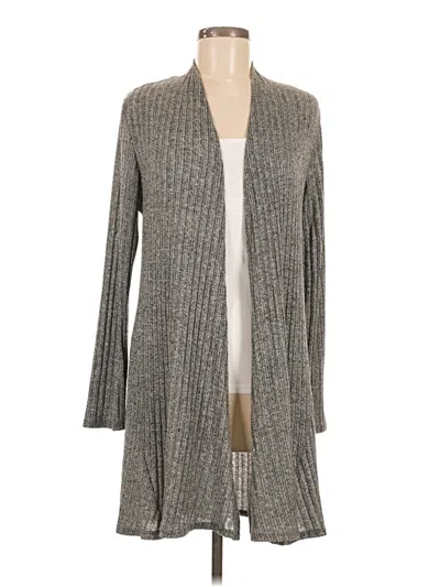 Pre-owned Chris & Carol Cardigan Sweater In Gray