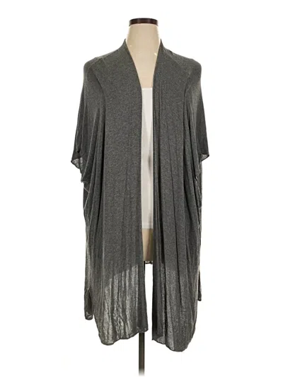 Pre-owned Chris & Carol Cardigan Sweater In Gray