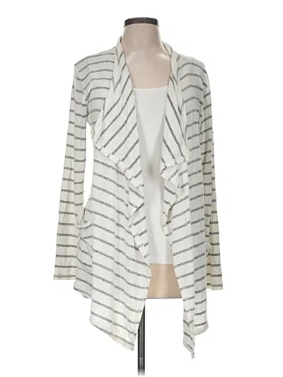 Pre-owned Chris & Carol Cardigan Sweater In Ivory
