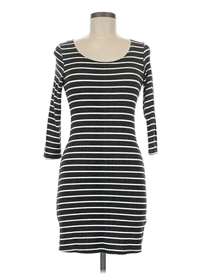 Pre-owned Chris & Carol Casual Dress In Black