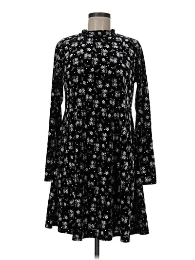 Pre-owned Chris & Carol Casual Dress In Black