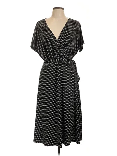 Pre-owned Chris & Carol Casual Dress In Black