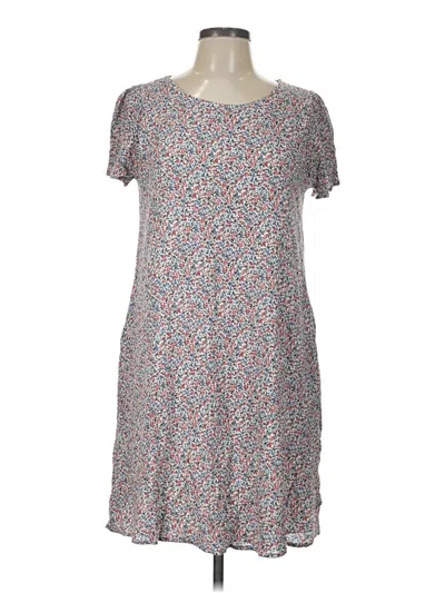 Pre-owned Chris & Carol Casual Dress In Gray