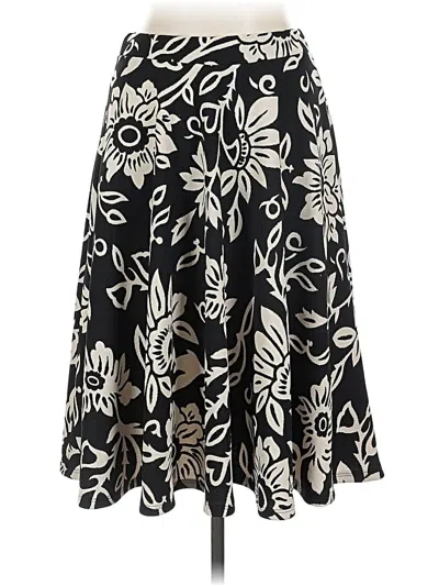 Pre-owned Chris & Carol Casual Skirt In Black