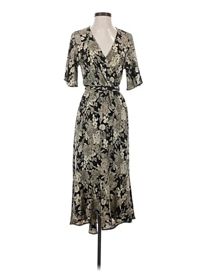 Pre-owned Chris & Carol Cocktail Dress In Black