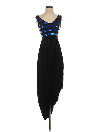 Pre-owned Chris & Carol Cocktail Dress In Black