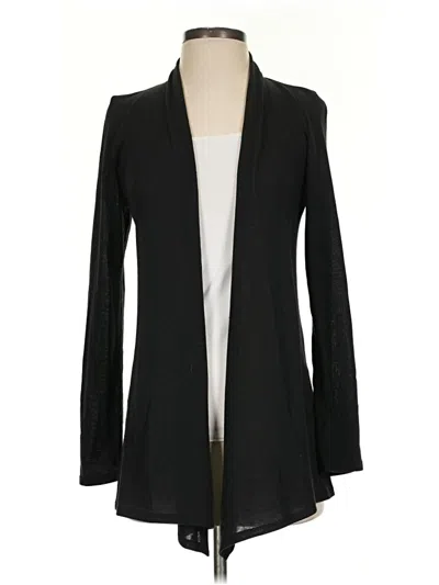 Pre-owned Chris & Carol Kimono In Black
