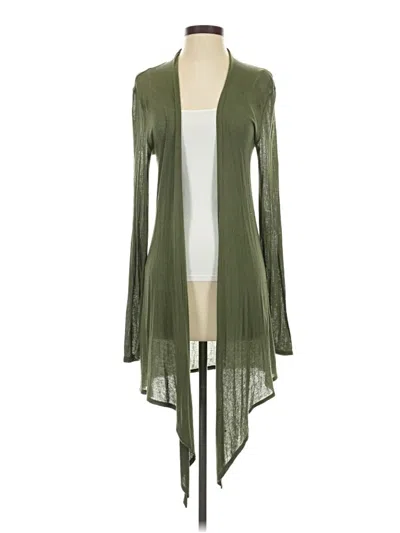 Pre-owned Chris & Carol Kimono In Green