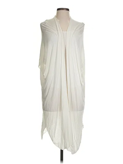 Pre-owned Chris & Carol Kimono In Ivory
