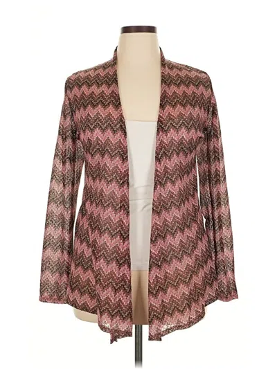 Pre-owned Chris & Carol Kimono In Pink