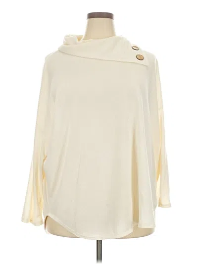 Pre-owned Chris & Carol Poncho In White