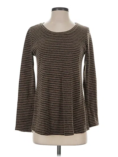Pre-owned Chris & Carol Pullover Sweater In Brown