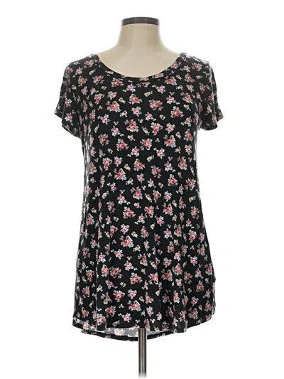 Pre-owned Chris & Carol Short Sleeve T-shirt In Black