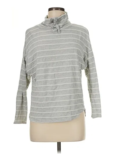 Pre-owned Chris & Carol Turtleneck Sweater In Gray
