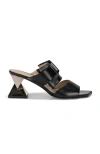 Chris Donovan Footwear Aki Sandal In Black