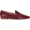 Chris Donovan Footwear Chill Loafer In Burgundy