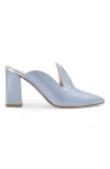 Chris Donovan Footwear Eris Mule In Blue