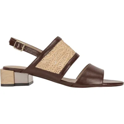 Chris Donovan Footwear Harmony Sandal In Brown