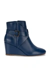 Chris Donovan Footwear Whisper Bootie In Blue