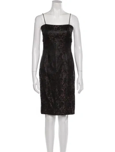 Pre-owned Chris Kole Floral Print Mini Dress