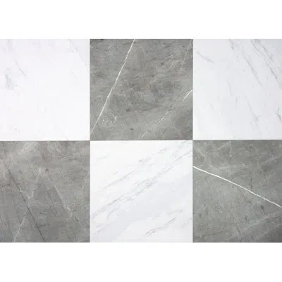 Chris Loves Julia Bonneville 12" X 12" X 0.06mm Luxury Vinyl Tile In Grey